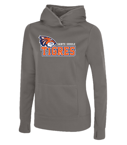 Sainte-Ursule Ladies Dri-Fit Hoodie with Printed Logo