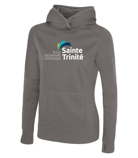 Sainte Trinité Staff Ladies Dri-Fit Hoodie With Printed logo