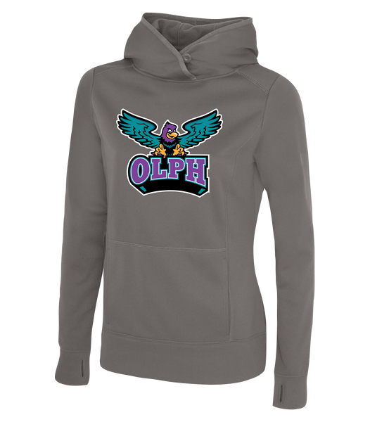 OLPH Ladies Dri-Fit Hoodie with Printed Logo