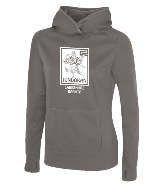 Lakeshore Karate Ladies Dri-Fit Hoodie with Printed Logo