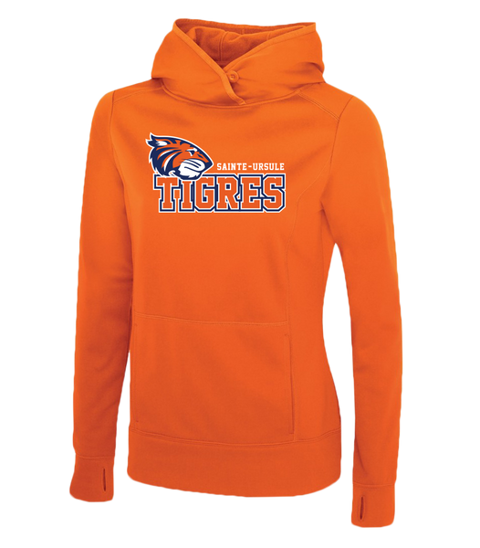 Sainte-Ursule Ladies Dri-Fit Hoodie with Printed Logo