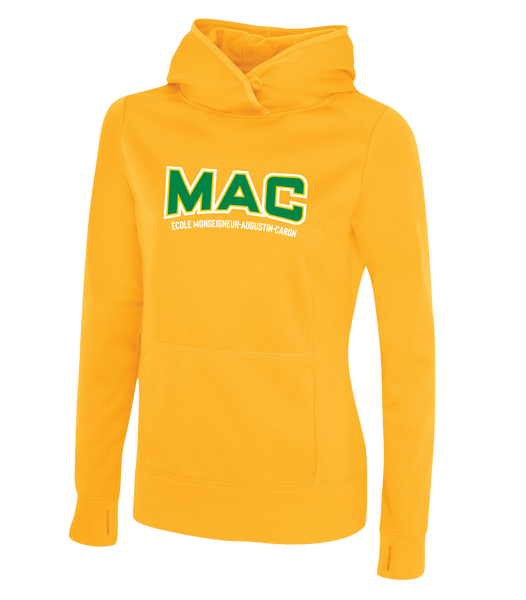 MAC Ladies Dri-Fit Hoodie With Applique Logo