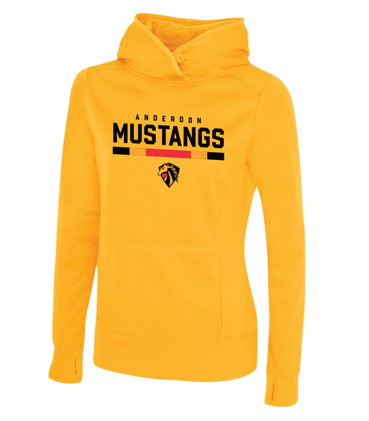 Anderdon Ladies Dri-Fit Hoodie with Printed Logo