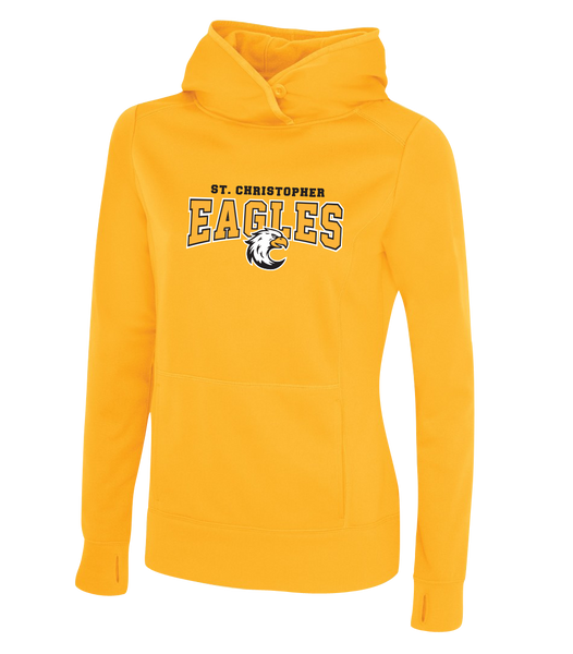 St. Christopher Ladies Dri-Fit Sweatshirt with Printed Logo