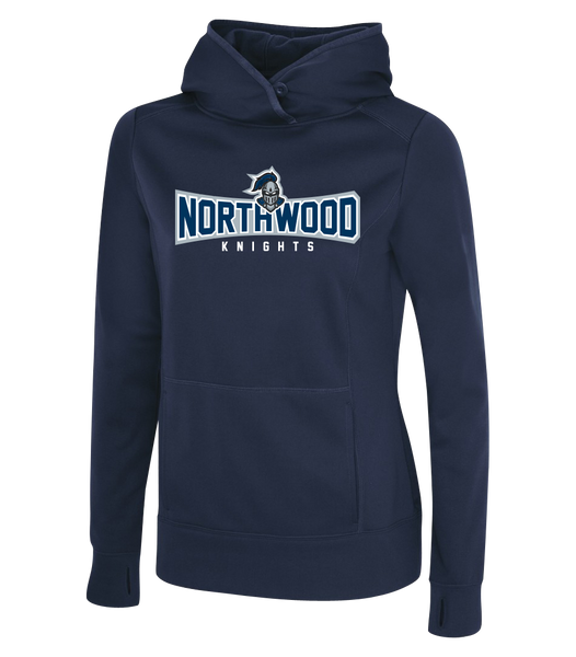 Northwood Knights Ladies Dri-Fit Hoodie With Printed Logo