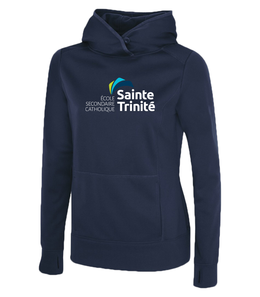 Sainte Trinité Staff Ladies Dri-Fit Hoodie With Printed logo