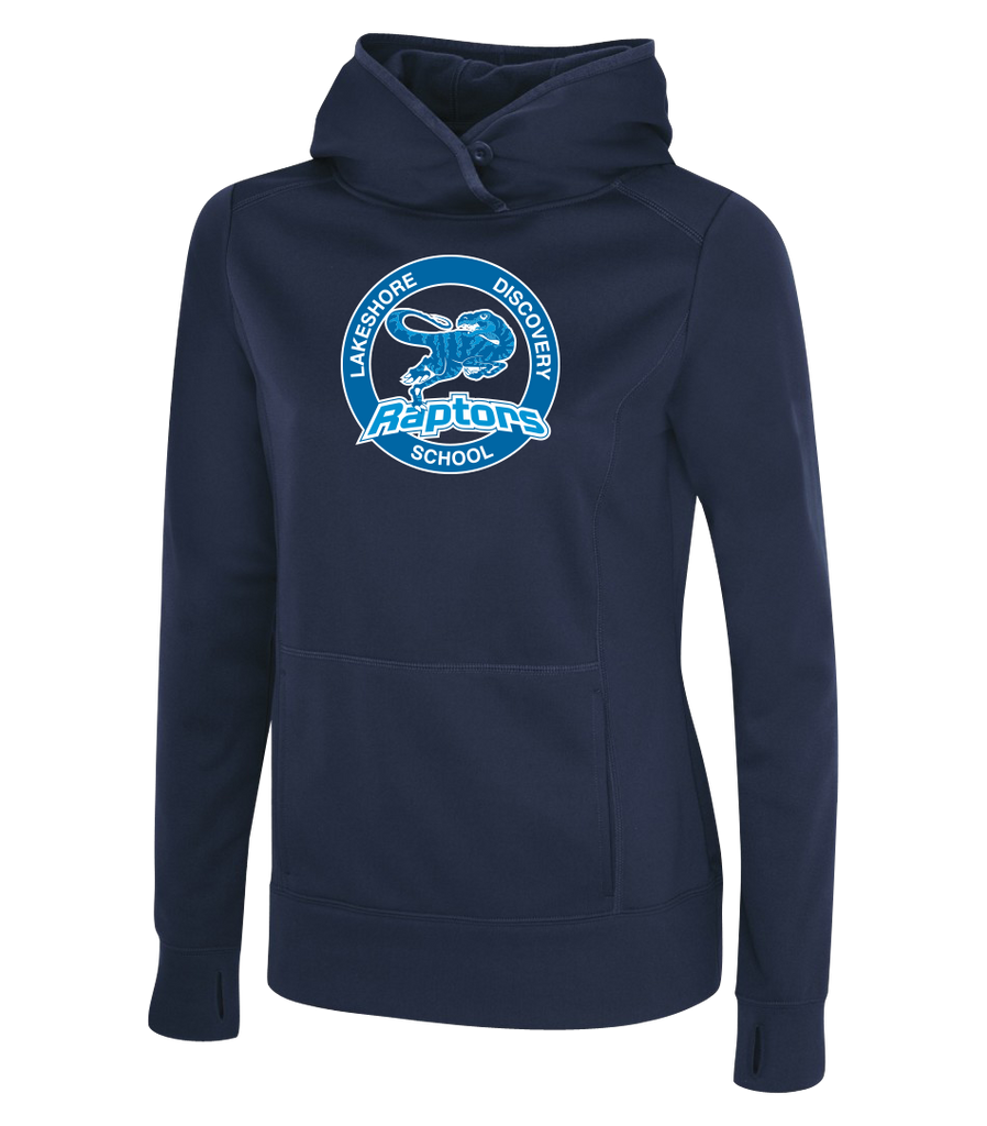 Lakeshore Discovery Ladies Dri-Fit Hoodie With Printed Logo