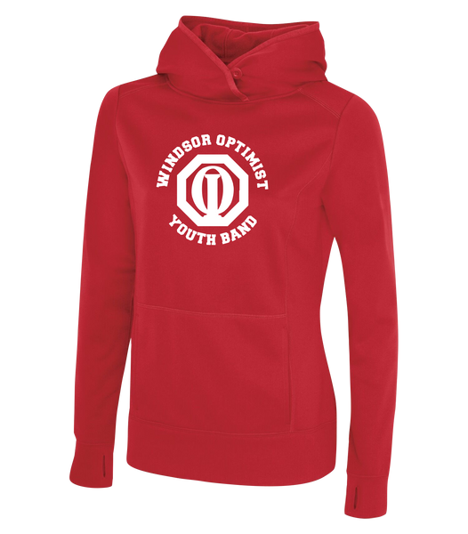 Windsor Optimist Band Ladies Dri-Fit Sweatshirt with Printed Logo