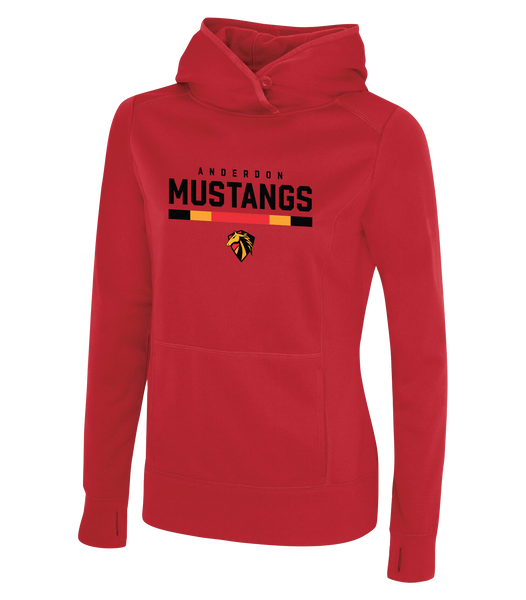 Anderdon Ladies Dri-Fit Hoodie with Printed Logo