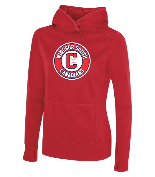 Windsor South Canadians Ladies Dri-Fit Sweatshirt with Printed Logo