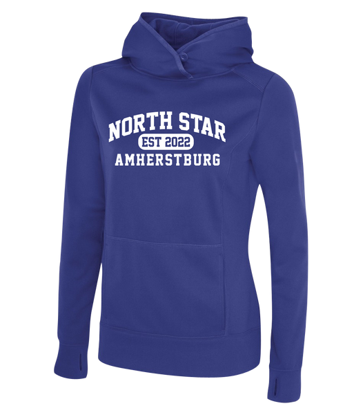 North Star Amherstburg Ladies Dri-Fit Hoodie With Printed Logo