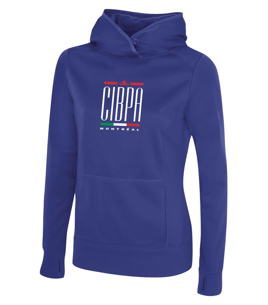 CIBPA Montreal Ladies Dri-Fit Sweatshirt with Printed Logo