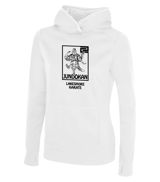 Lakeshore Karate Ladies Dri-Fit Hoodie with Printed Logo