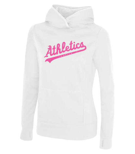 LaSalle Athletics Ladies Dri-Fit Hoodie with Printed Logo