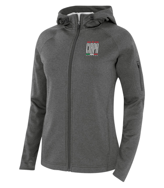 CIBPA Toronto Ladies Hooded Yoga jacket with Embroidered Logo