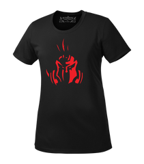 Warrior Hockey 2025 Ladies Cotton T-Shirt with Printed Logo