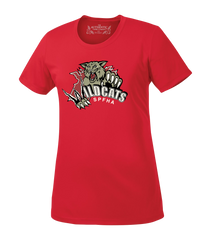 Wildcats SPFHA Ladies Dri-fit T-Shirt with Printed Logo