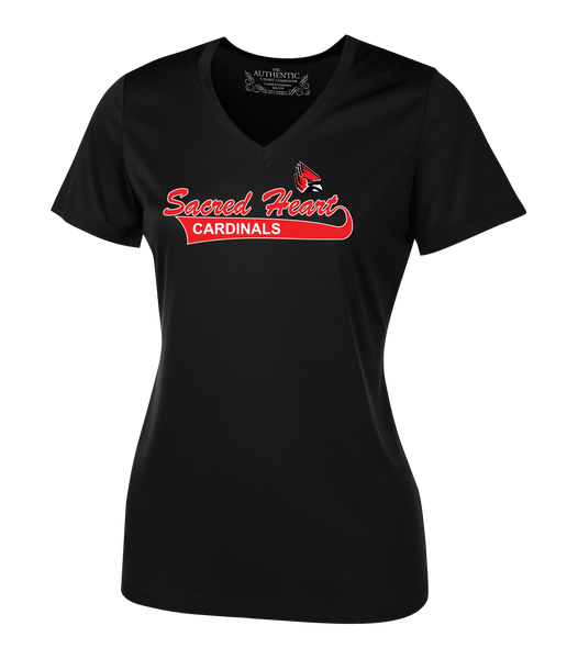 Sacred Heart Ladies Dri-Fit Short Sleeve