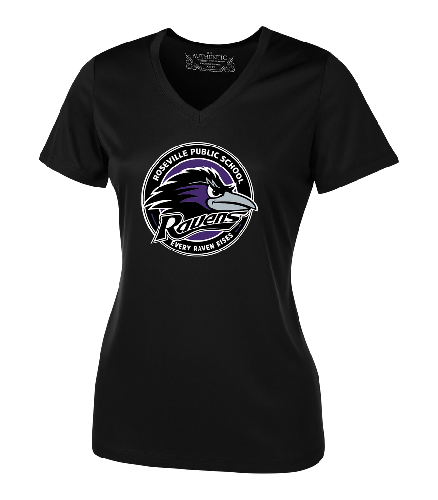 Roseville Ravens Staff Ladies Dri-Fit Short Sleeve