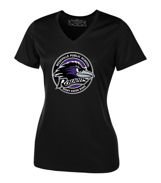 Roseville Ravens Staff Ladies Dri-Fit Short Sleeve