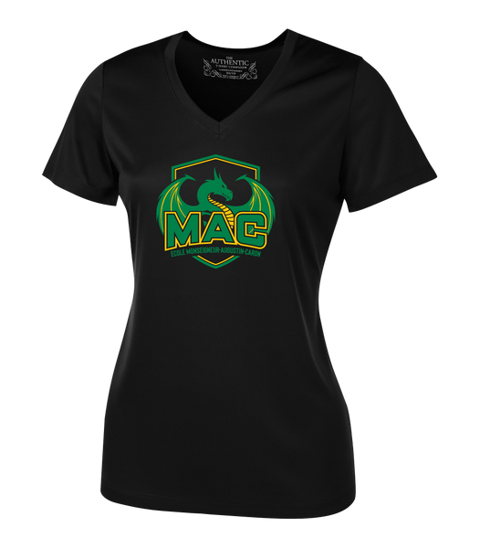 MAC Ladies 'Alternate Script' Dri-Fit Short Sleeve