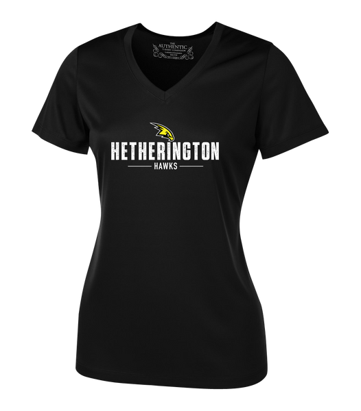 Hetherington Ladies 'Alternate Script' Dri-Fit Short Sleeve