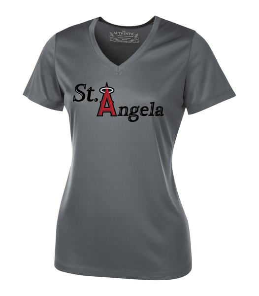 St. Angela Ladies Dri-Fit Short Sleeve