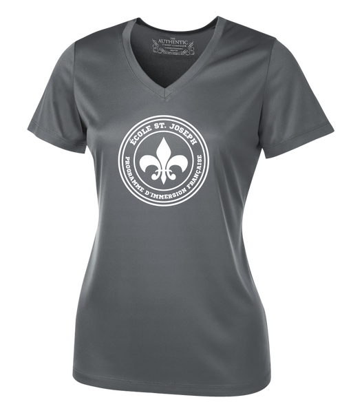 St. Joseph Ladies 'Alternate Script' Dri-Fit Short Sleeve with Printed Logo