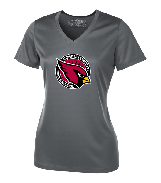Corpus Christi Ladies Dri-Fit Short Sleeve with Printed Logo