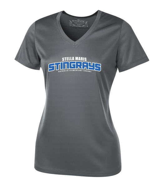 Stella Maris Stingrays Ladies Dri-Fit Short Sleeve
