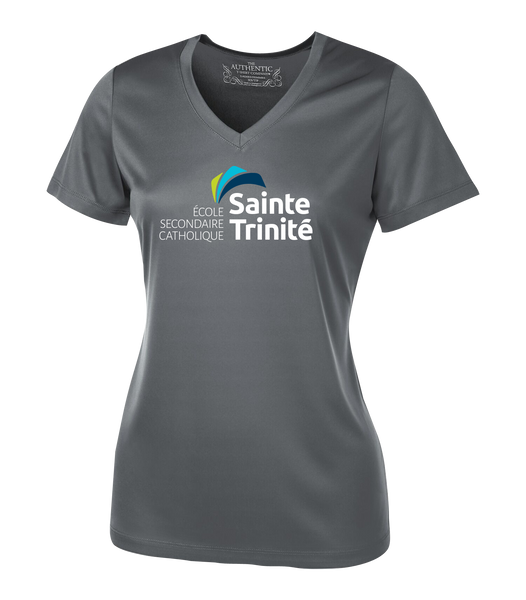 Sainte Trinité Staff Ladies Dri-Fit Short Sleeve with Printed Logo