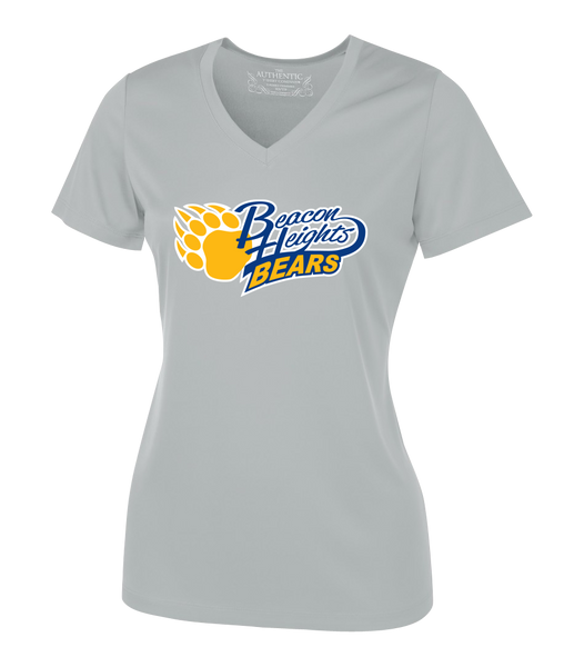 Beacon Heights Ladies 'Alternate Script' Dri-Fit Short Sleeve with Printed Logo