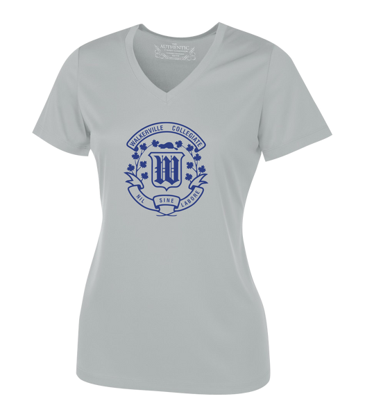 Walkerville Collegiate Institute Ladies Dri-Fit Short Sleeve