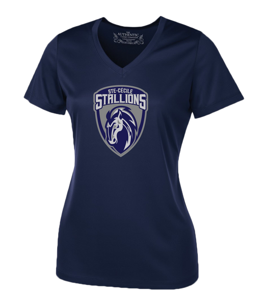 Ste. Cécile Stallions Ladies Dri-Fit Short Sleeve