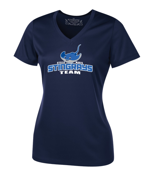 Stella Maris Stingrays Team Ladies Dri-Fit Short Sleeve