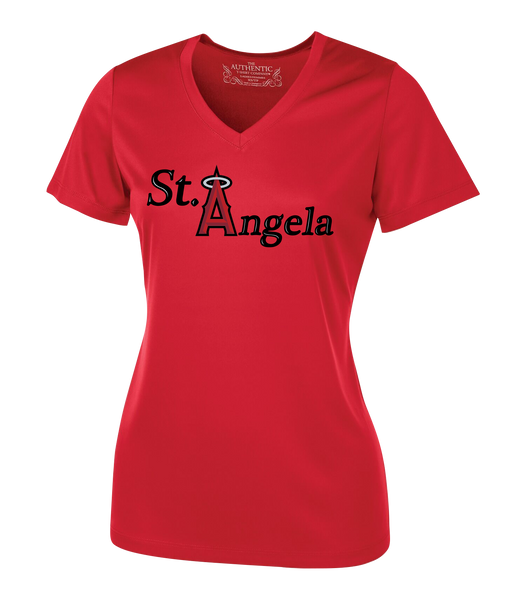St. Angela Ladies Dri-Fit Short Sleeve