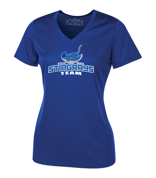 Stella Maris Stingrays Team Ladies Dri-Fit Short Sleeve