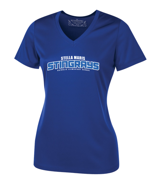 Stella Maris Stingrays Ladies Dri-Fit Short Sleeve