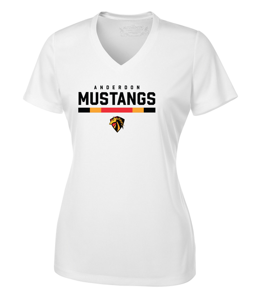 Anderdon Mustangs Ladies Dri-Fit Short Sleeve