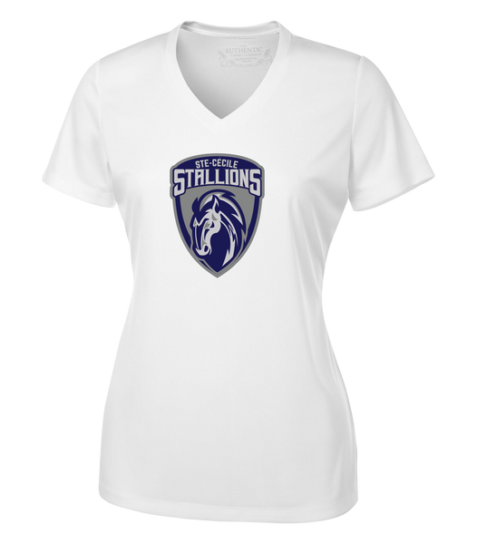 Ste. Cécile Stallions Ladies Dri-Fit Short Sleeve