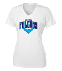 St. Rose Staff Ladies 'Alternate Script' Dri-Fit Short Sleeve