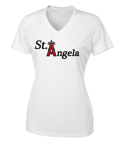 St. Angela Ladies Dri-Fit Short Sleeve