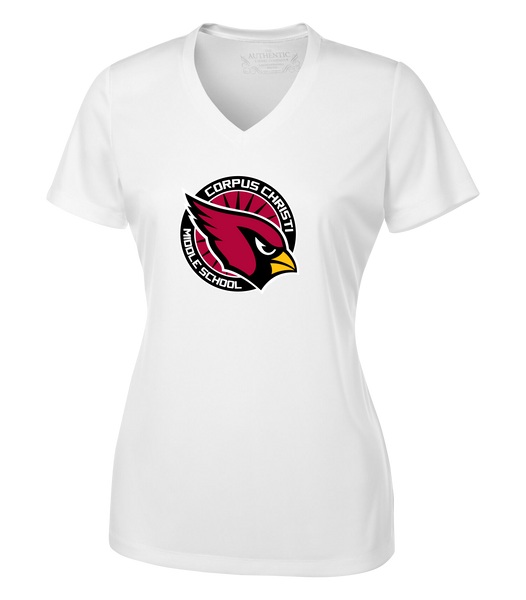 Corpus Christi Ladies Dri-Fit Short Sleeve with Printed Logo