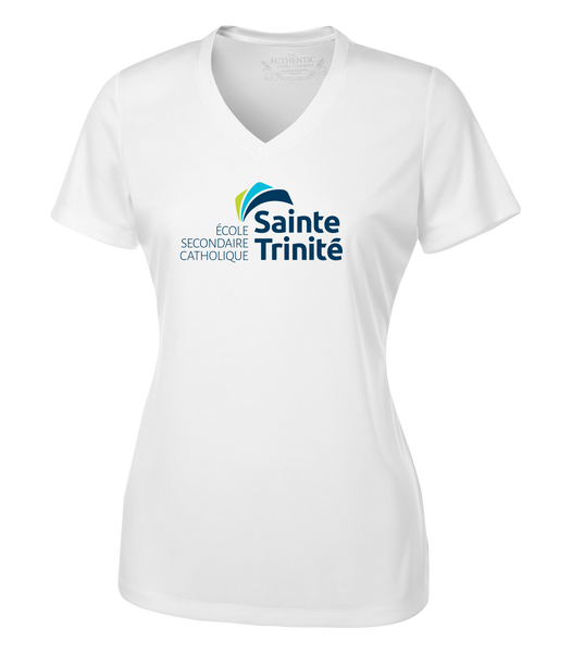 Sainte Trinité Staff Ladies Dri-Fit Short Sleeve with Printed Logo