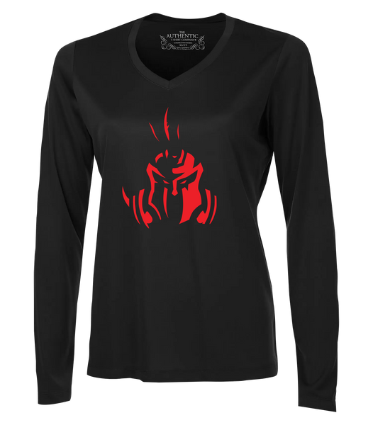 Warrior Hockey 2025 Ladies Dri-Fit Long Sleeve with Printed Logo
