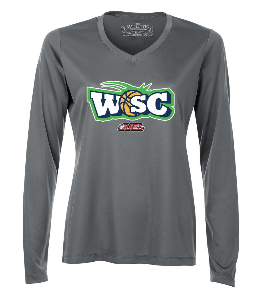 WSC Ladies Dri-Fit Long Sleeve with Printed Logo