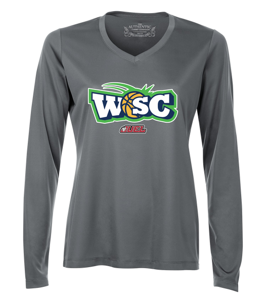 WSC Ladies Dri-Fit Long Sleeve with Printed Logo