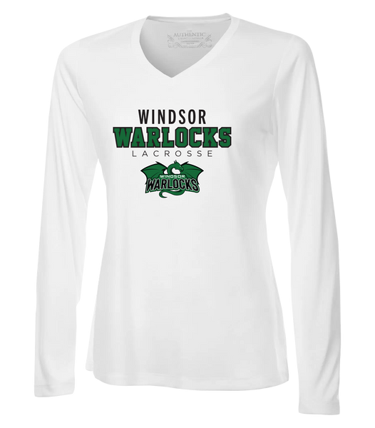 Windsor Warlocks Lacrosse Ladies Dri Fit Long Sleeve