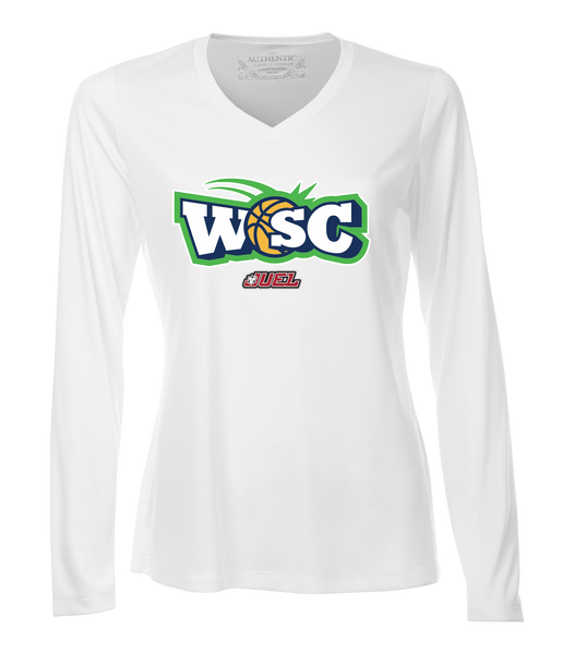 WSC Ladies Dri-Fit Long Sleeve with Printed Logo