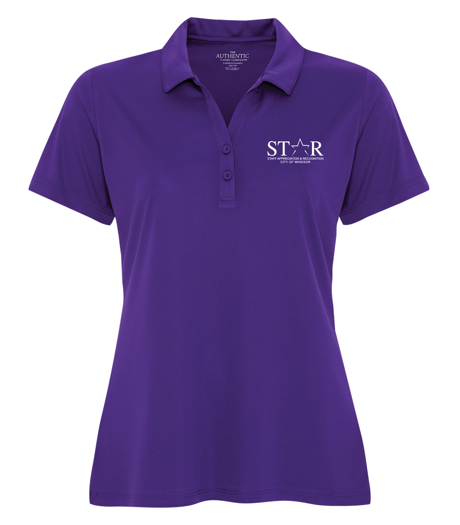 'Star' City of Windsor Ladies Sport Shirt with Printed Logo